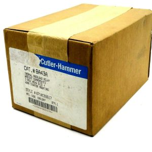 NEW SEALED CUTLER HAMER BA43A THERMAL OVERLOAD RELAY 3 POLE SIZE 4