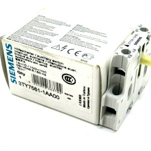 NEW SIEMENS 3TY7561-1AA00 AUXILLARY SWITCH 3TY75611AA00
