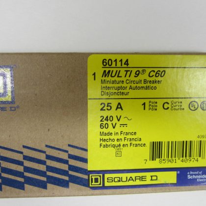 NEW SQUARE D 60114 CIRCUIT BREAKER