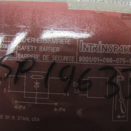 NEW STAHL 9001/01-086-075-10 SAFETY BARRIER