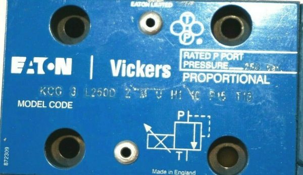 NEW VICKERS KCG 3 L250D Z M U H1 10 P15 T13 PROPORTIONAL VALVE KCG3L250DZMUH1... - Image 3