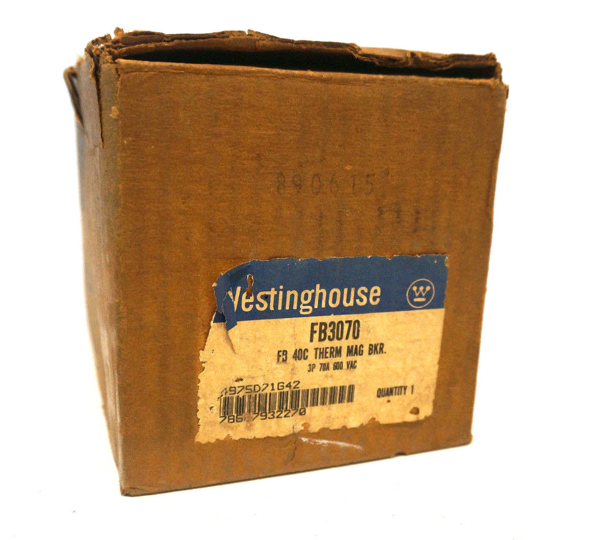 NEW WESTINGHOUSE FB3070 CIRCUIT BREAKER