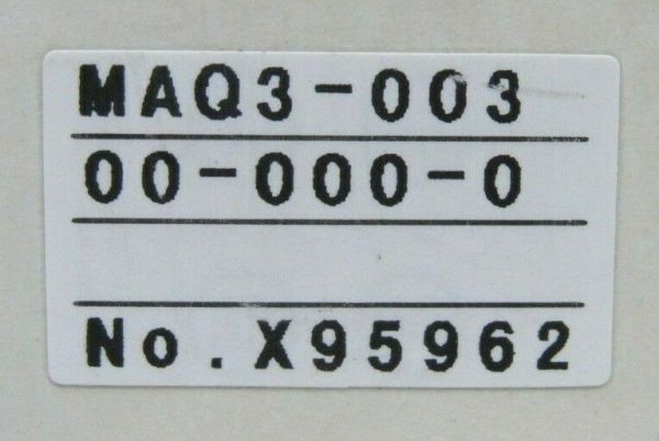 USED BARBER COLMAN MAQ3-003-00-000-0 TEMPERATURE CONTROLLER MAQ3003000000 - Image 5