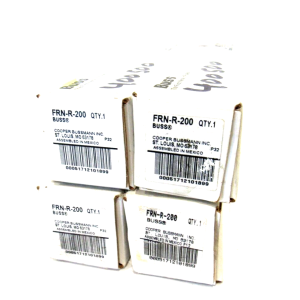 LOT OF 4 NEW BUSSMANN FRN-R-200 FUSES FRNR200