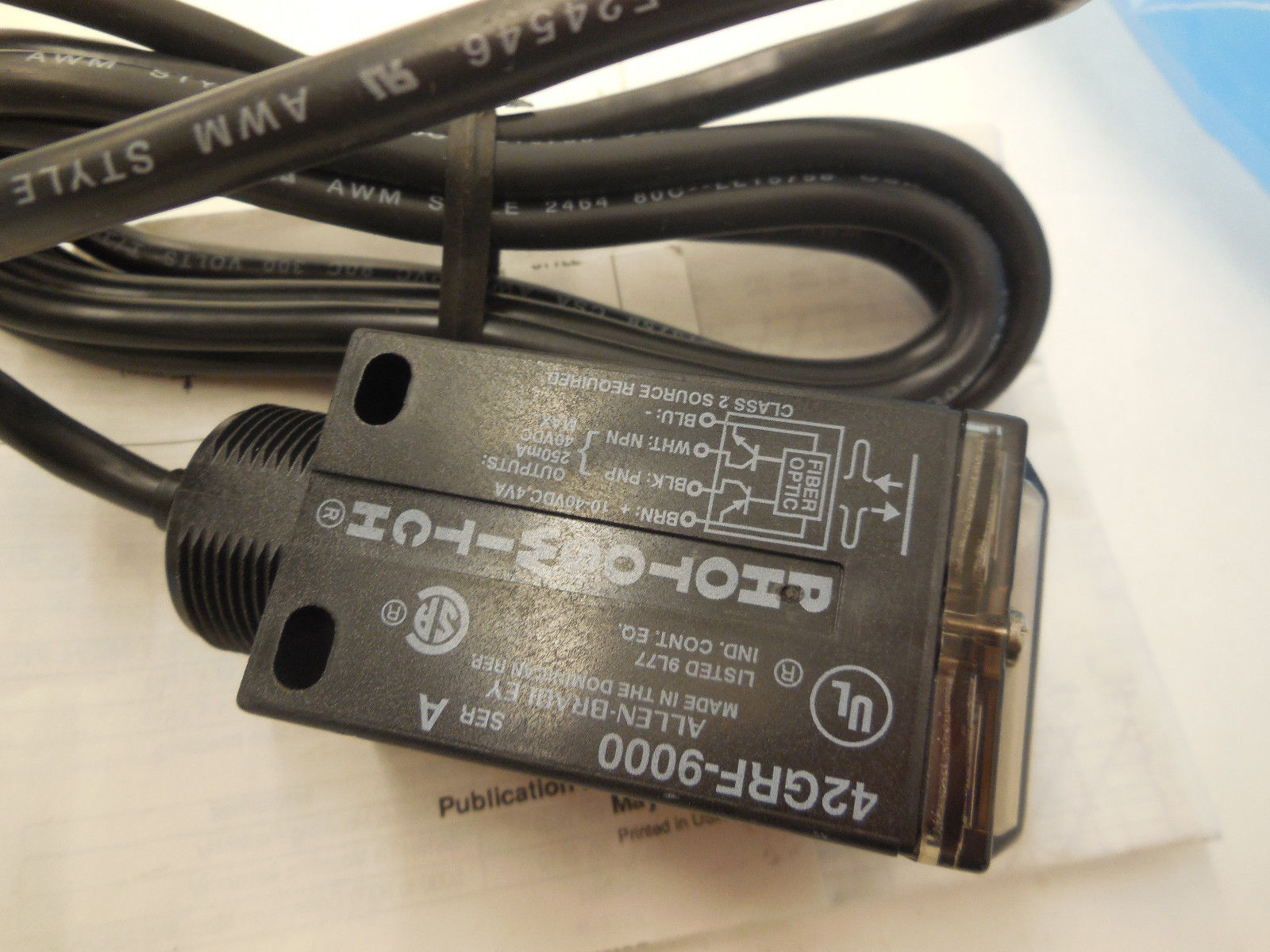 NEW ALLEN BRADLEY 42GRF-9000 PHOTO SWITCH 42GRF9000