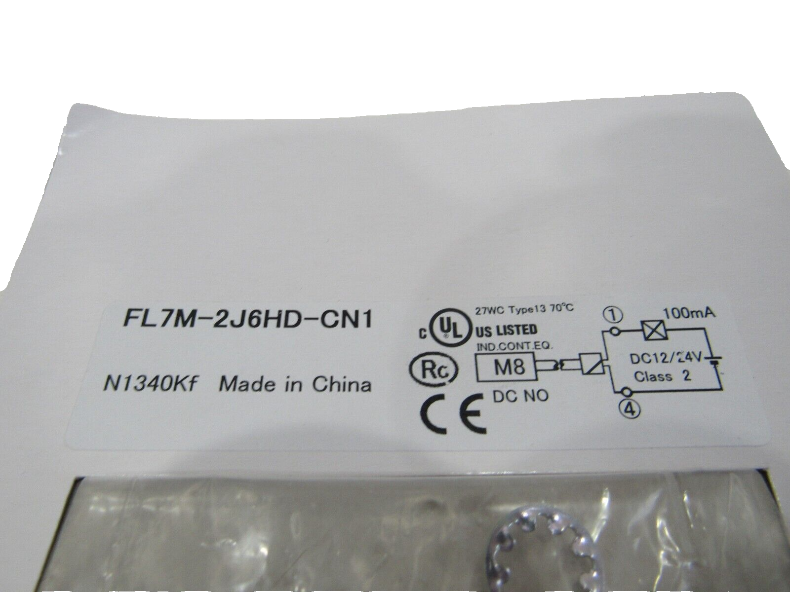 NEW AZBIL FL7M-2J6HD-CN1 PROXIMITY SWITCH FL7M2J6HDCN1 - Image 4