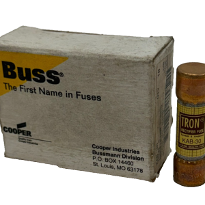 NEW BOX OF 10 NEW BUSSMANN TRON KAB-30 FUSES KAB30