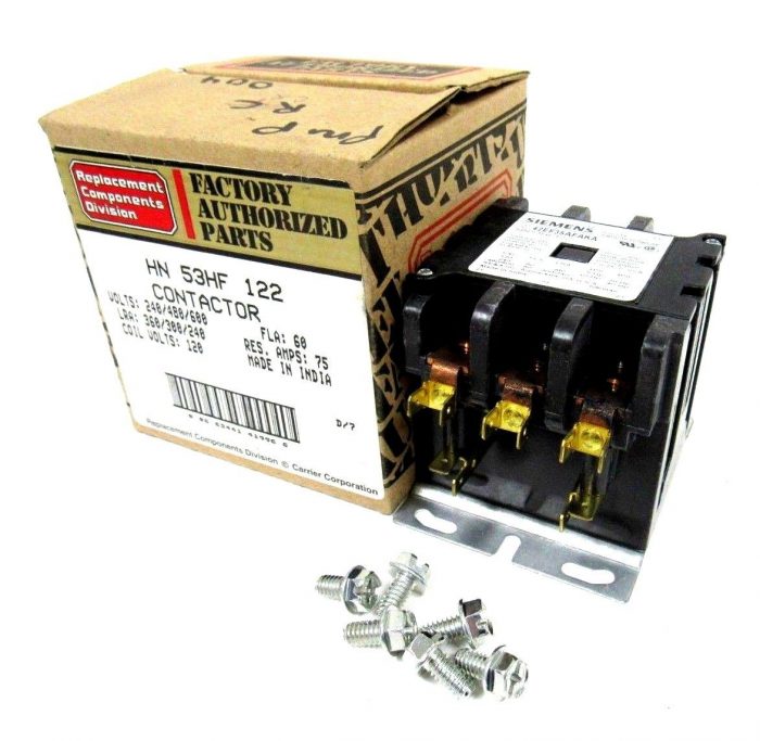 NEW CARRIER HN-53HF-122 CONTACTOR HN53HF122 42EF35AFAKA