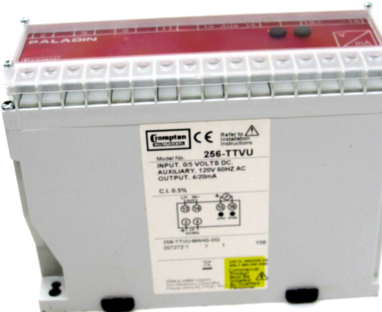 NEW CROMPTON 256-TTVU-MAHG-DG TRANSDUCER 256TTVUMAHGDG - Image 4