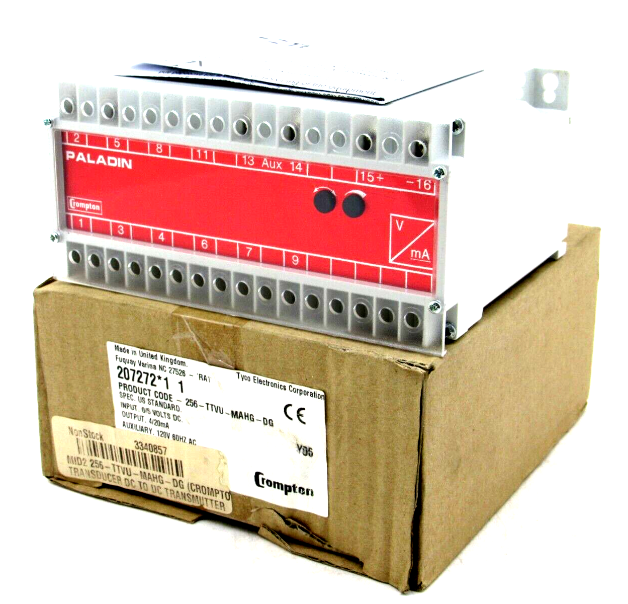 NEW CROMPTON 256-TTVU-MAHG-DG TRANSDUCER 256TTVUMAHGDG