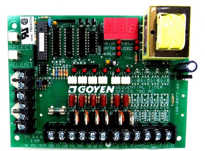 NEW GOYEN 130-0077-00 SEQUENTIAL TIMER TBDAC-06 130007700 - Image 3