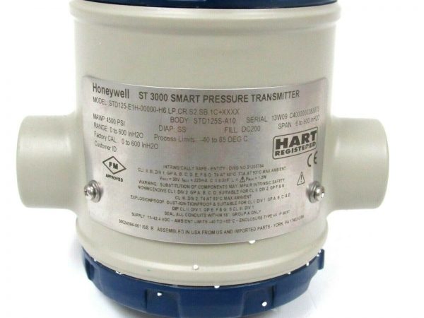 NEW HONEYWELL ST 3000 STD125-E1H-00000-H6 SMART PRESSURE TRANSMITTER ST3000 - Image 6