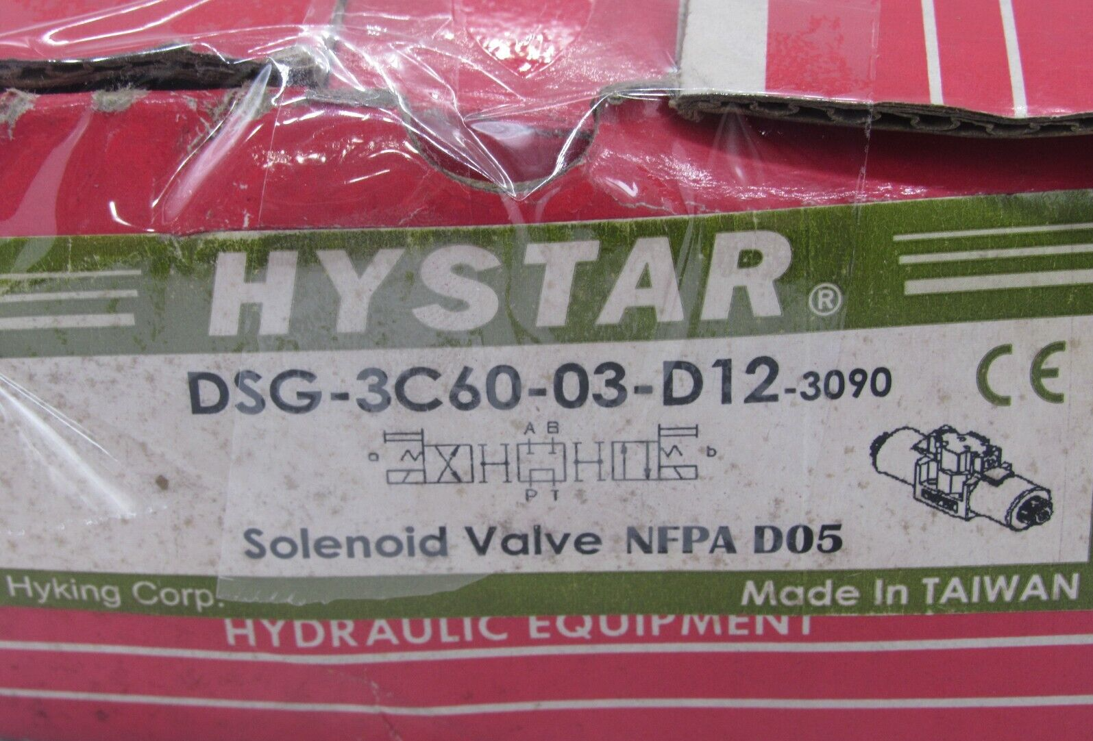 NEW HYSTAR DSG-3C60-03-D12 SOLENOID VALVE DSG3C6003D12 - Image 6