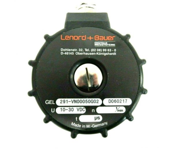 NEW LENORD BAUER GEL291-VN00050G02 INCREMENTAL ENCODER 12 PIN GEL291VN00050G02 - Image 4
