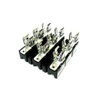 NEW LOT OF 3 ALLEN BRADLEY 1494F-FS60 FUSE BLOCK SER.D 1494FFS60