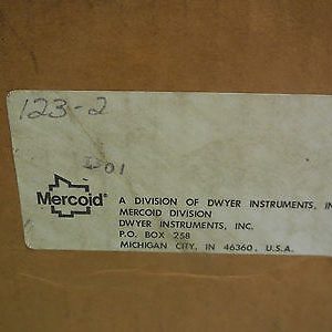 NEW MERCOID 123-2 WATER LEVEL CONTROL 1232