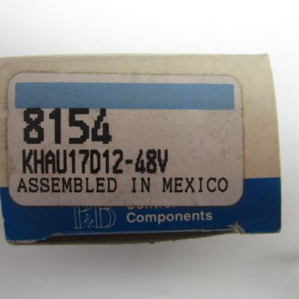NEW POTTER & BRUMFIELD KHAU17D12-48V RELAY KHAU17D1248V