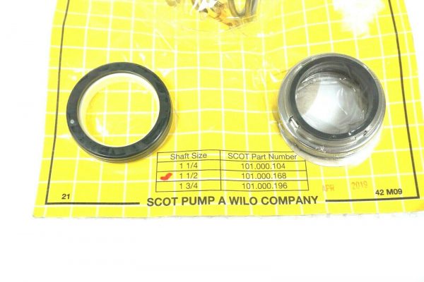NEW SCOT 101-000-168 MECHANICAL PUMP SEAL 101000168 - Image 4