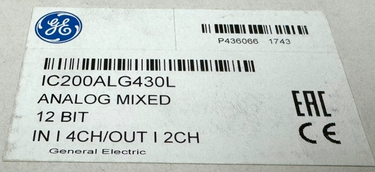 NEW SEALED GE FANUC IC200ALG430L ANALOG MIXED MODULE IC200ALG430 - Image 3