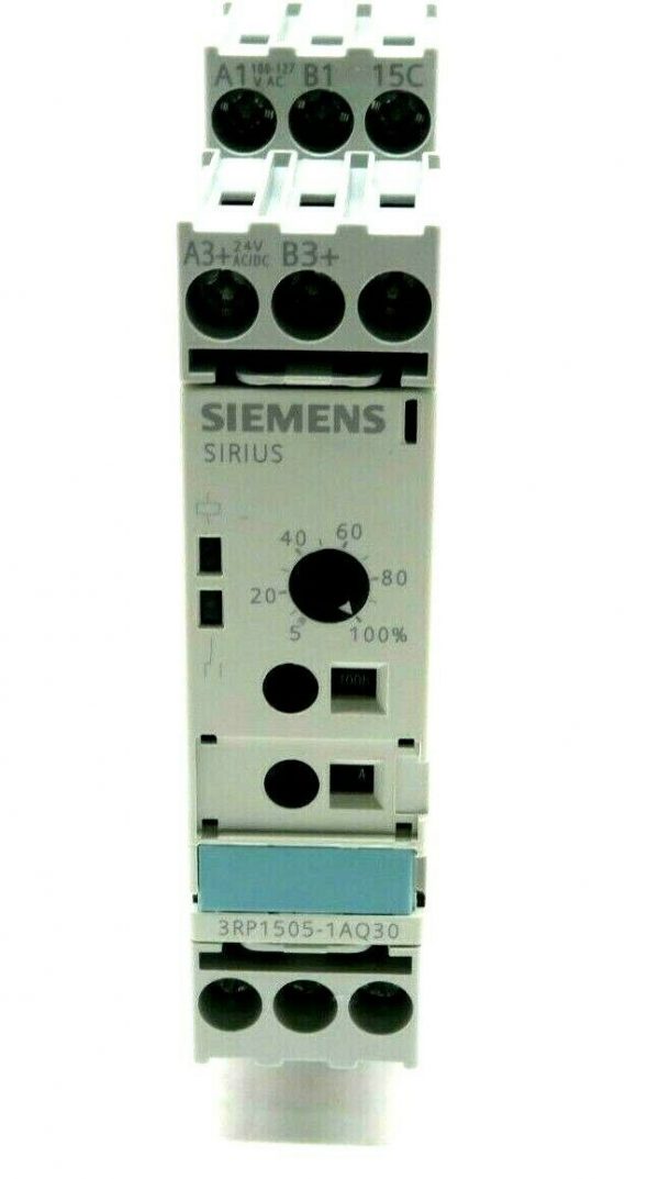 NEW SIEMENS 3RP1505-1AQ30 TIMING RELAY 24 VOLT 100-127 VAC 24 VDC 3RP15051AQ30 - Image 3