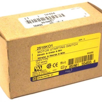 NEW SQUARE D 2510KO1 MOTOR STARTING SWITCH