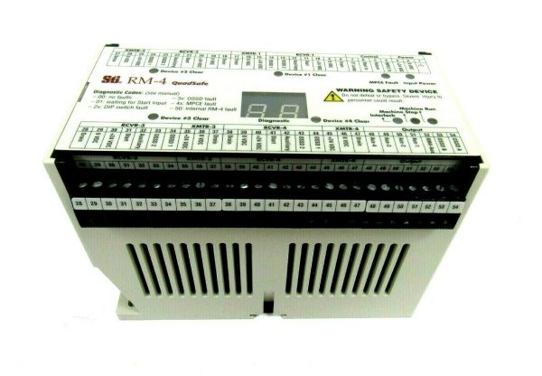 NEW STI 43860-0010 QUADSAFE RM-4 CONTROLLER 438600010 - Image 4