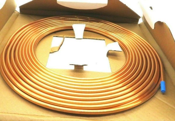 NEW WIELAND COPPER PRODUCTS 1/4" X REF. 50' WCP REFRIGERATION TUBING - Image 3
