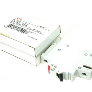 2 NEW ABB S261-D3 CIRCUIT BREAKERS S261D3
