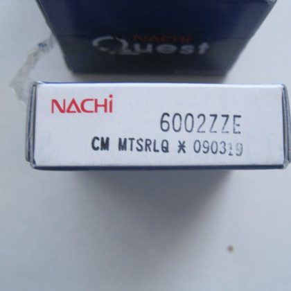 4 NEW NACHI 6002ZZE BEARINGS