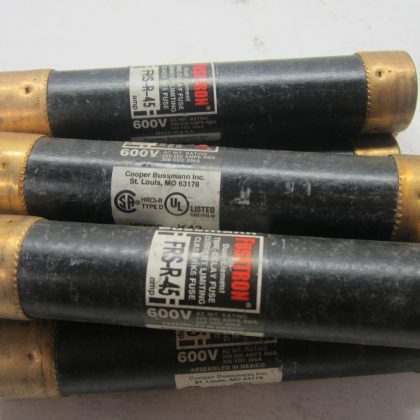7 NEW FUSETRON FRS-R-45 FUSES FRSR45