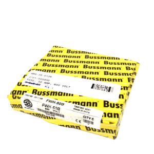 BOX OF 5 NEW BUSSMANN FWH-50B FUSES FWH50B