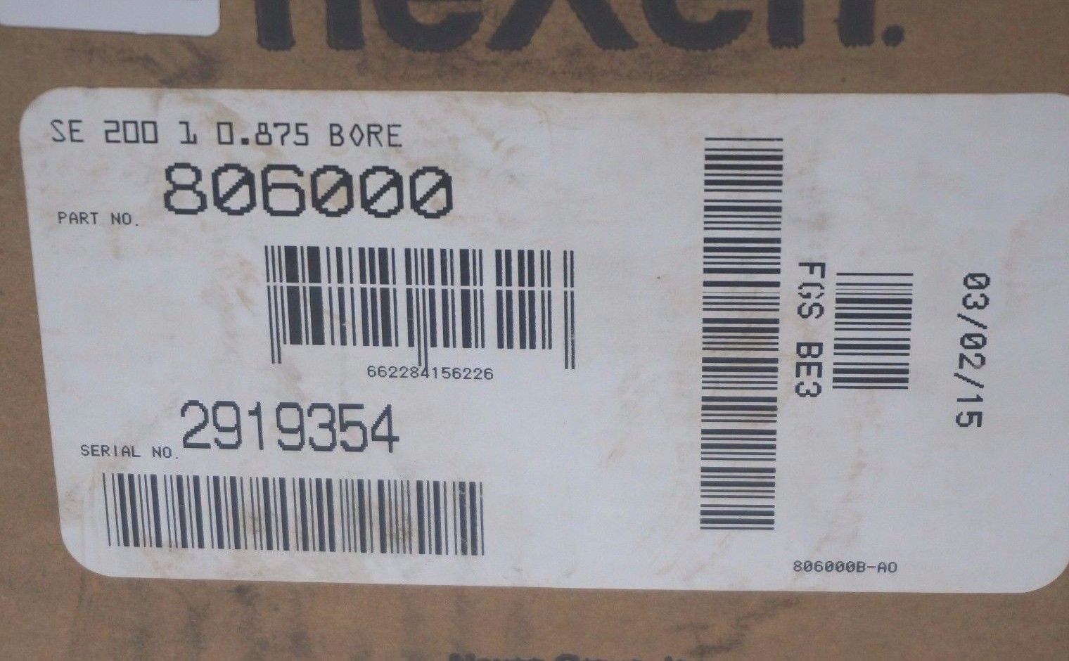 HORTON NEXEN 806000 MOTOR BRAKE SE-200-1-0.875 BORE - Image 3