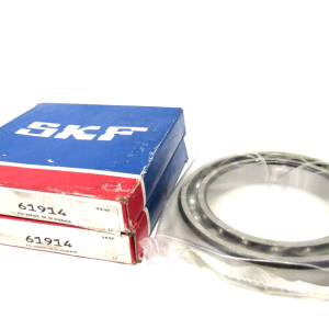 LOT OF 2 NEW SKF 61914 BALL BEARINGS