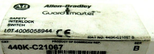 NEW ALLEN BRADLEY 440K-C21067 SAFETY INTERLOCK SWITCH SER B 440KC21067 - Image 4