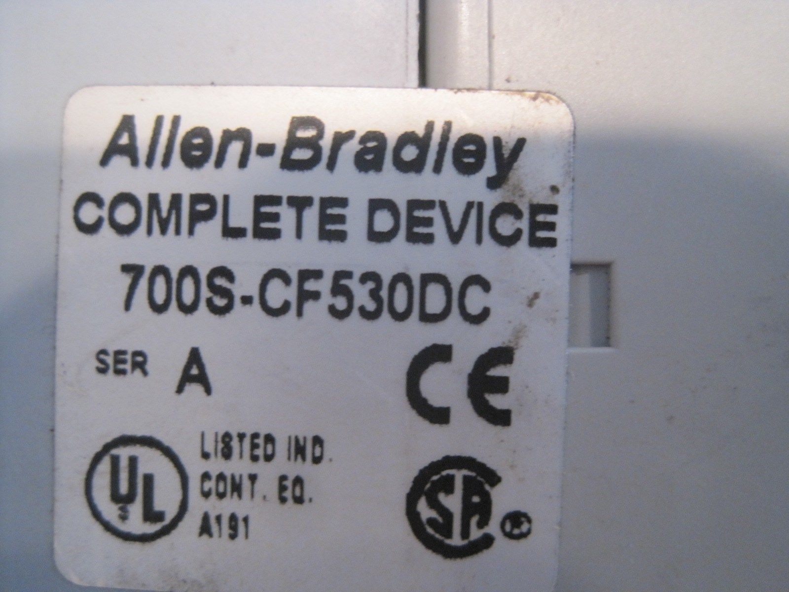 NEW ALLEN BRADLEY 700S-CF530DC SAFETY CONTROL RELAY 700SCF530DC - Image 3