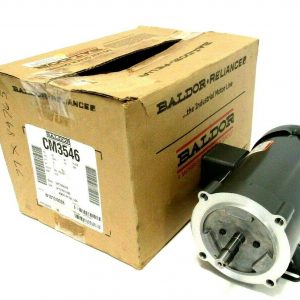 NEW BALDOR CM3546 MOTOR 1HP 208-230/460V 1725RPM 5/8" DIA. 34G795X269