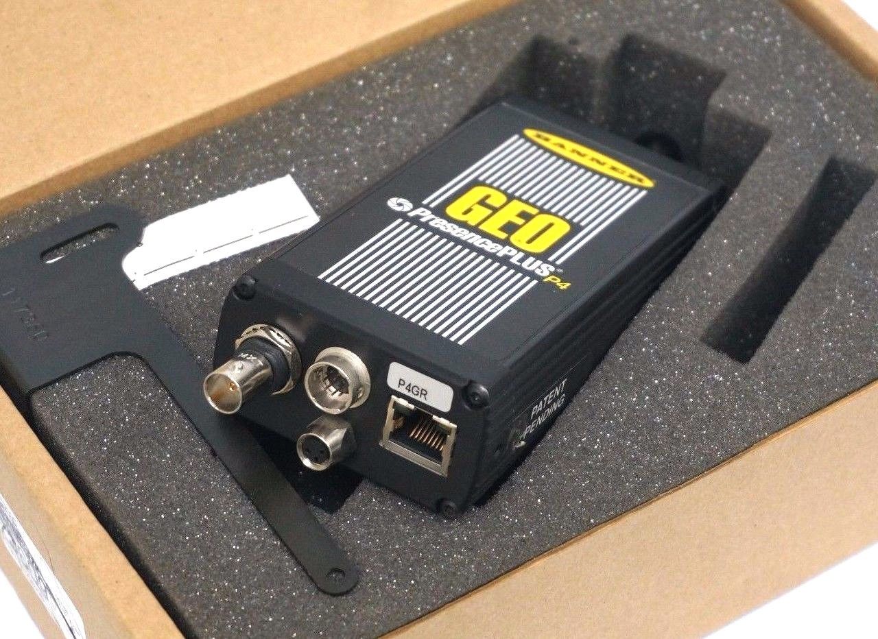 P4GR Banner DEMO PresencePLUS Edge GEO IN-LINE Camera 73392