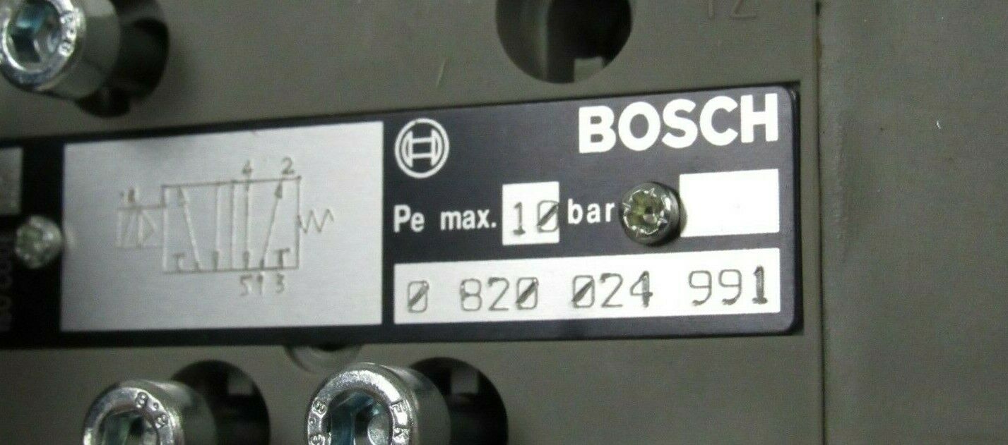 NEW BOSCH 0820-024-991 HYDRAULIC VALVE 0820024991 - Image 4