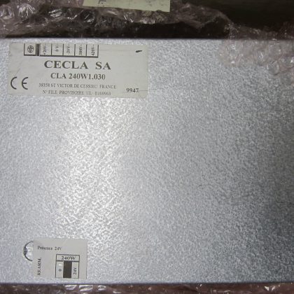 NEW CECLA SA CLA-240W1.030 POWER SUPPLY CLA240W1030