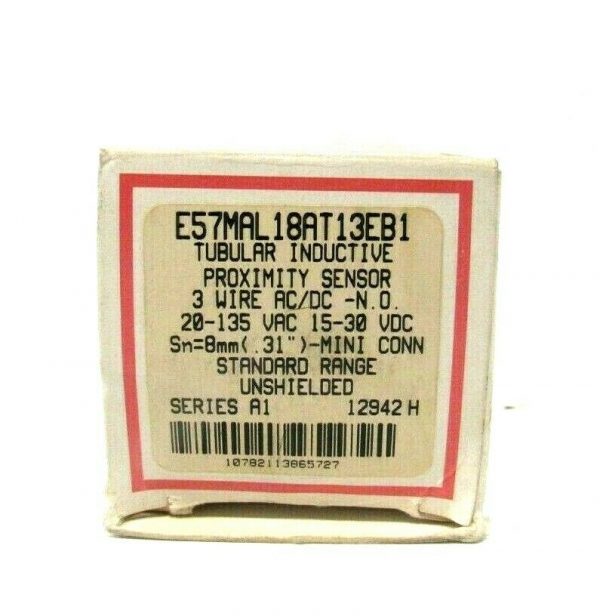 NEW CUTLER HAMMER E57MAL18AT13EB1 PROXIMITY SENSOR SER.A1 - Image 3