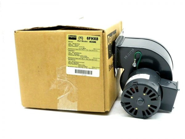 NEW DAYTON 6FHX8 BLOWER 2 1/2 INCH WITH 3 3/4 INCH DIA. 4C446