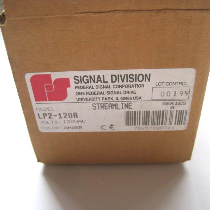 NEW FEDERAL SIGNAL LP2-120A LIGHT LP2120A