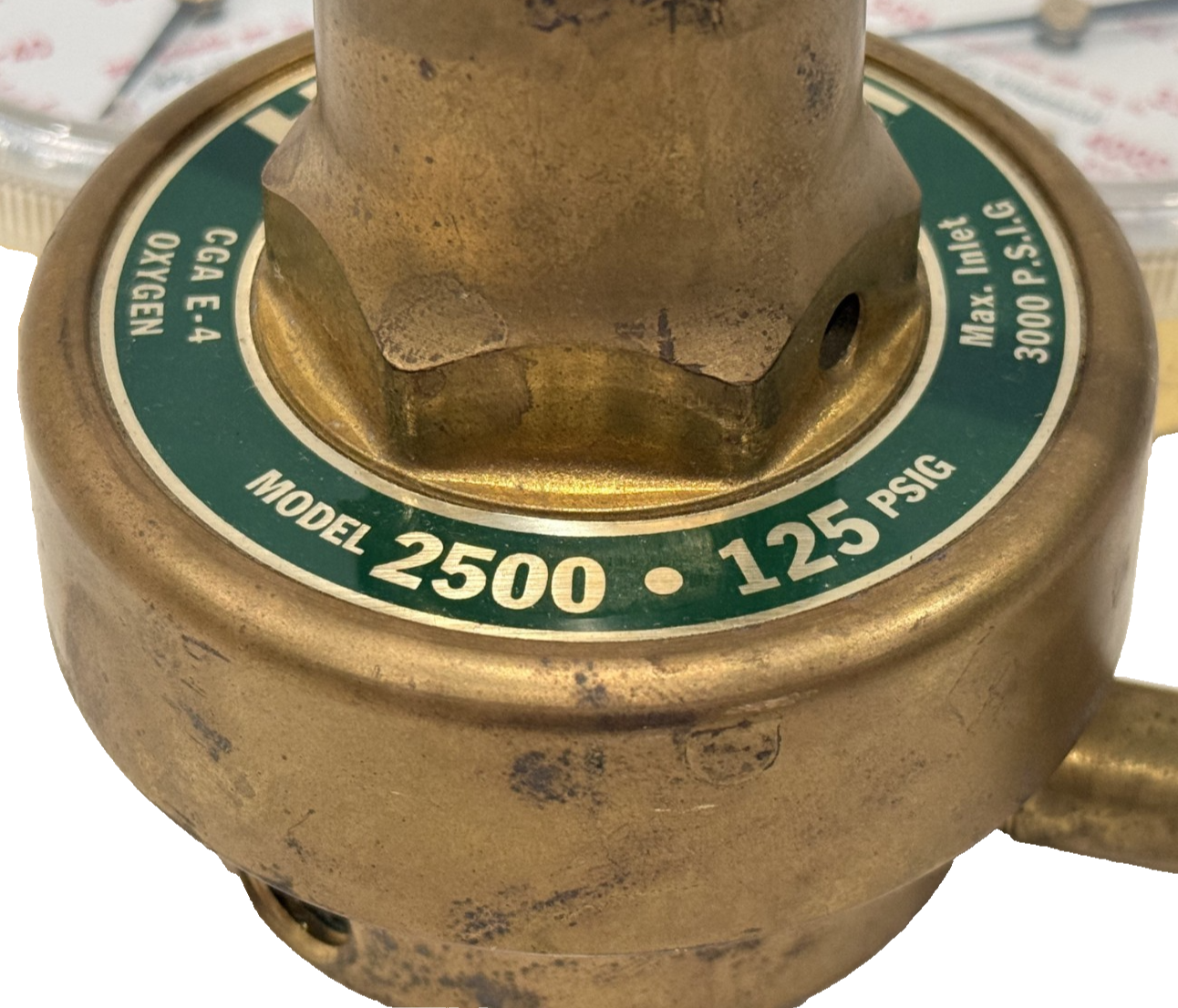 NEW HARRIS 2500-125 OXYGEN REGULATOR 125PSIG 2500125 - Image 5