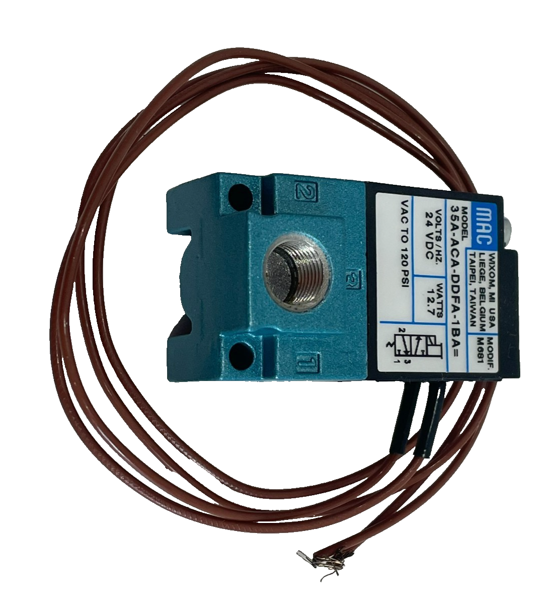 NEW MAC VALVES 35A-ACA-DDFA-1BA SOLENOID VALVE 35AACADDFA1BA - Image 4