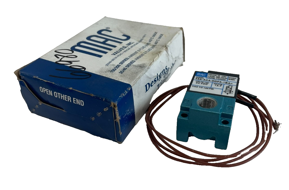 NEW MAC VALVES 35A-ACA-DDFA-1BA SOLENOID VALVE 35AACADDFA1BA