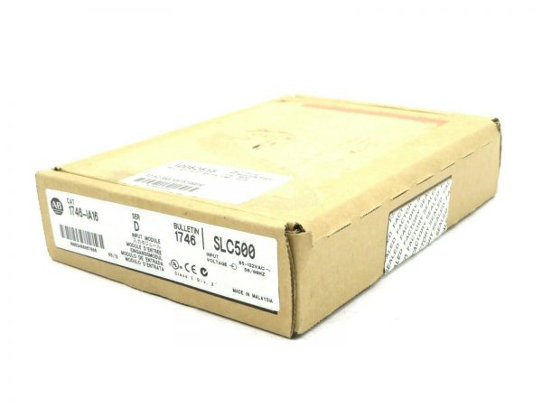 NEW SEALED ALLEN BRADLEY 1746-IA16 INPUT MODULE SERIES D 1746IA16