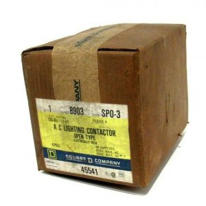 NEW SEALED SQUARE D 8903-SP03 AC LIGHTING CONTACTOR SER.A 8903SP03