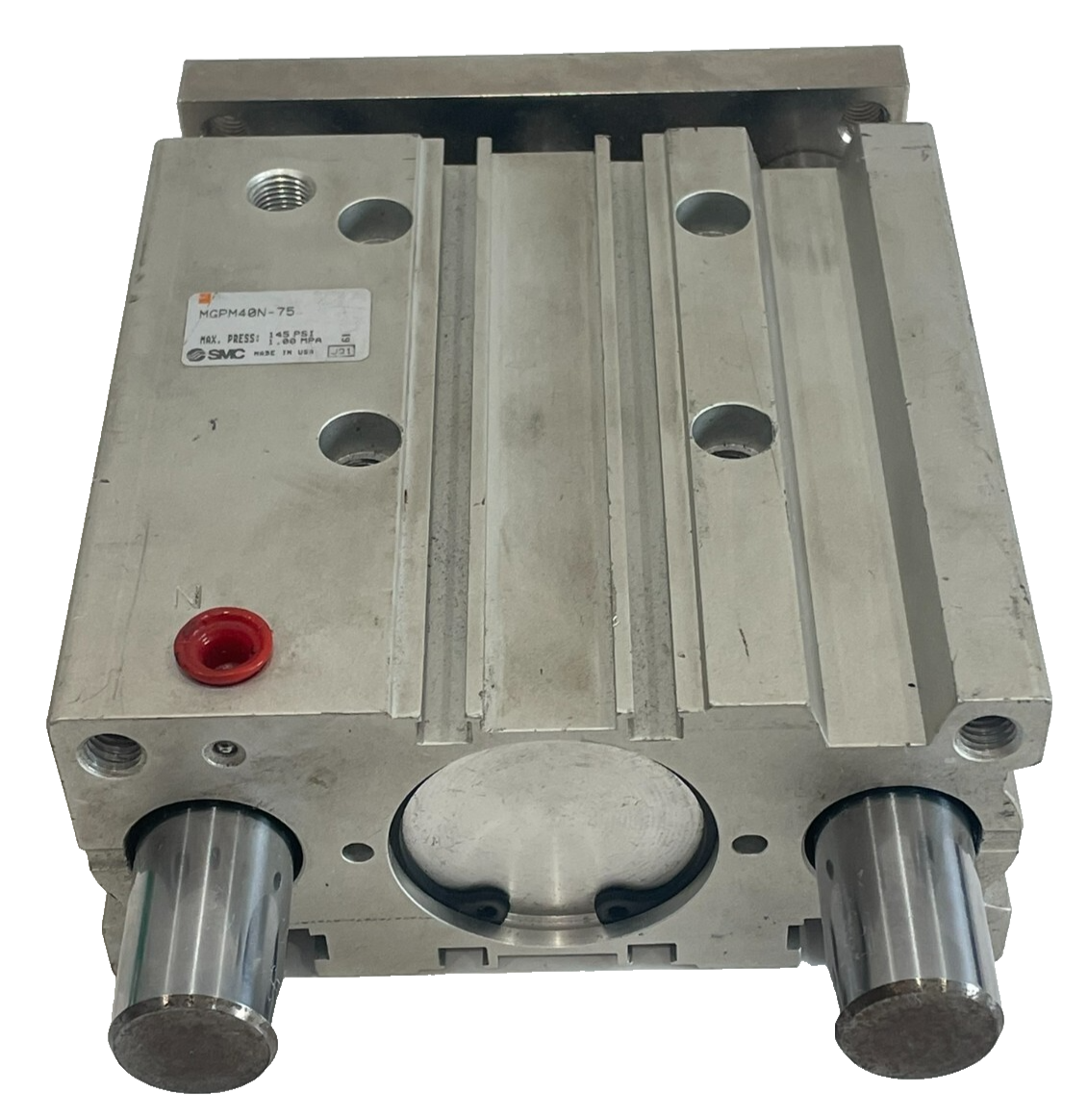 NEW SMC MGPM4ON-75 COMPACT GUIDE CYLINDER 145 PSI MGPM40N75 - Image 5