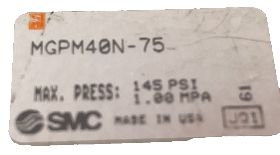 NEW SMC MGPM4ON-75 COMPACT GUIDE CYLINDER 145 PSI MGPM40N75 - Image 6