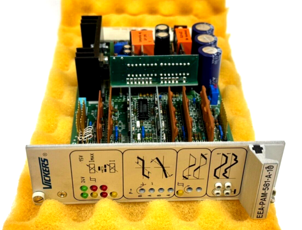 Vickers 581 NEW VICKERS EEA-PAM-581-A-11 AMPLIFIER CARD EEAPAM581A11 - SB ...